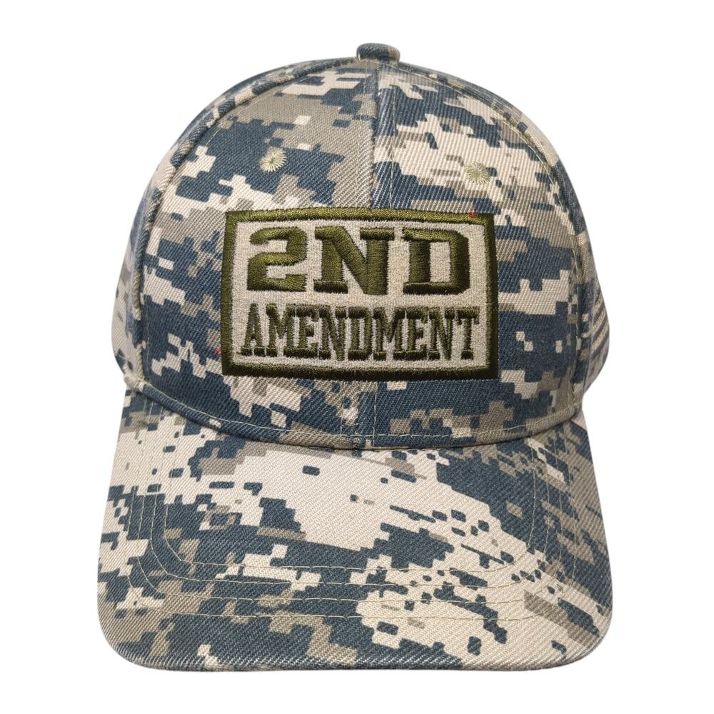 2nd Amendment Baseball Cap Multicolor One Size Adjustable Camouflage Csi